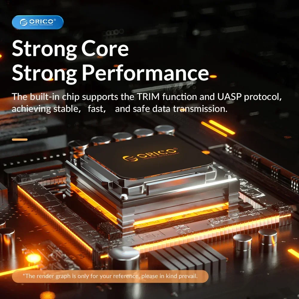 ORICO 2,5/3,5 pulgadas HDD carcasa de disco duro de 2,5 "USB 3,0 SATA 6Gbps para SSD HDD disco duro externo carcasa de disco compatible con UASP - imagen 4