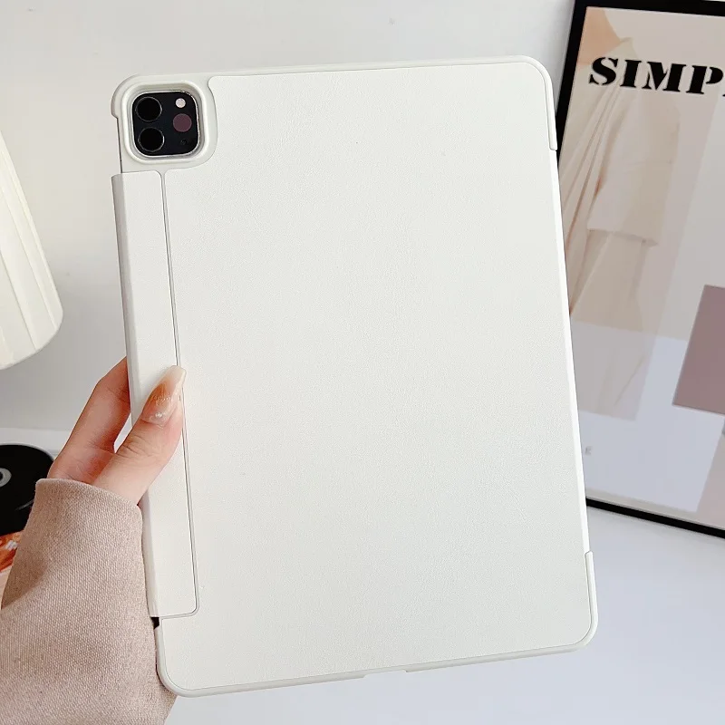 Funda magnética delgada para iPad Pro 11 12,9 13 M4 funda tipo libro plegable iPad A16 11th 10th 10,9 Air 4 Air5 mini 6 7 soporte multiángulo funda - imagen 3