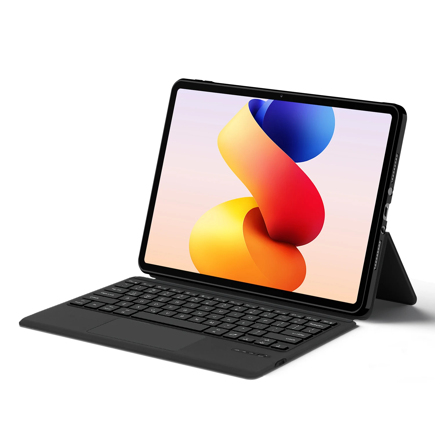 AJIUYU teclado táctil inteligente para Xiaomi Redmi Pad 2 Pro 12,1 pulgadas 2025 funda inalámbrica BT Tablet teclado soporte Folio cubierta - imagen 5
