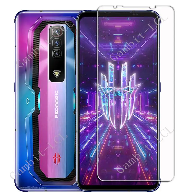   Para ZTE Nubia Red Magic 7S Pro 7 6 6S 6R RedMagic 7Pro 5S 3 3S Play 5G Z40S Protector de pantalla cubierta de película de vidrio templado - imagen 2