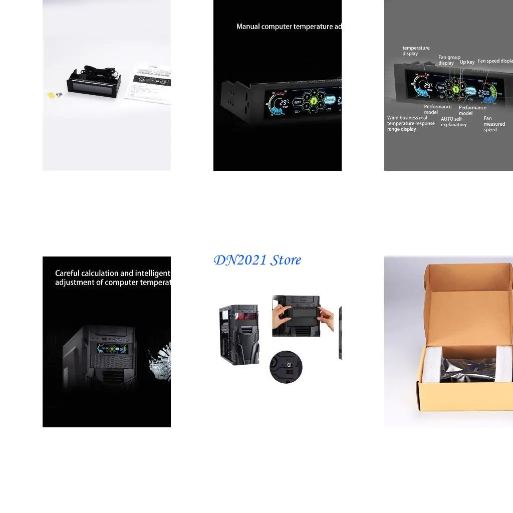 Manual velocidad velocidad del ventilador enfriamiento F3KE F3KE Manual 5 Establecer computadora para ventiladores