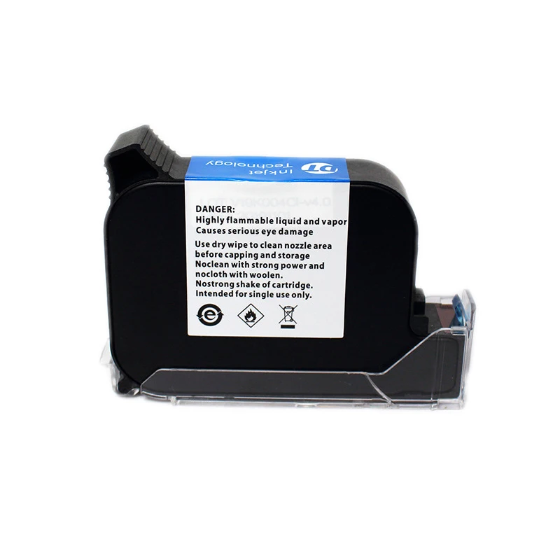 Vliaxh 2588 2588+ 2588 42ML Cartucho de tinta negro para impresora Secado rápido 12,7 mm Altura de impresión Universal para impresora de inyección de tinta portátil - imagen 5