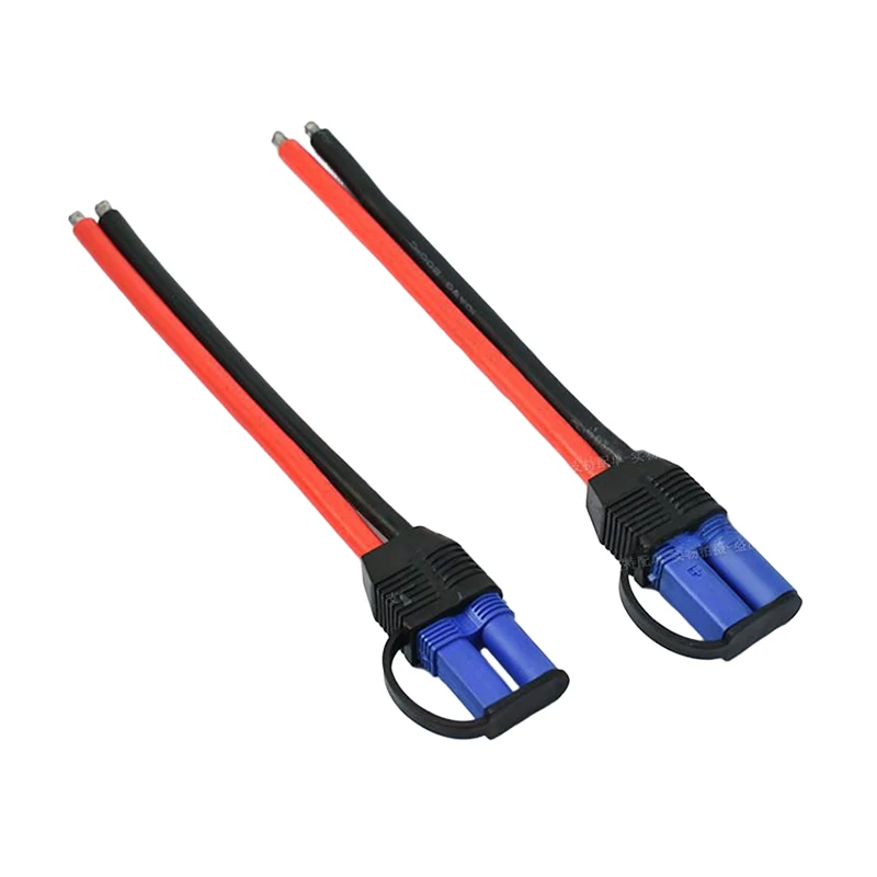 Cable de conexión moldeado por inyección EC5 con cubierta, modelo de avión 10AWG, Cable de enchufe macho hembra, Cable de alimentación de alta corriente 100A - imagen 2