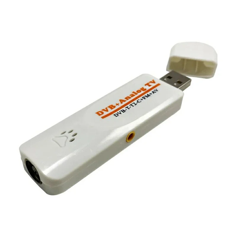 Receptor de TV Digital por satélite, sintonizador USB con antena remota HD, DVB-T, DVB-T2, FM, DAB, para PC, DVB t2 - imagen 2