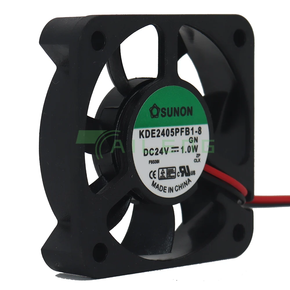 KDE2405PFB1-8 para Sunon 5cm 5010 50*50*10mm DC 24 v 1,0 W ventilador de refrigeración de 2 líneas - imagen 2