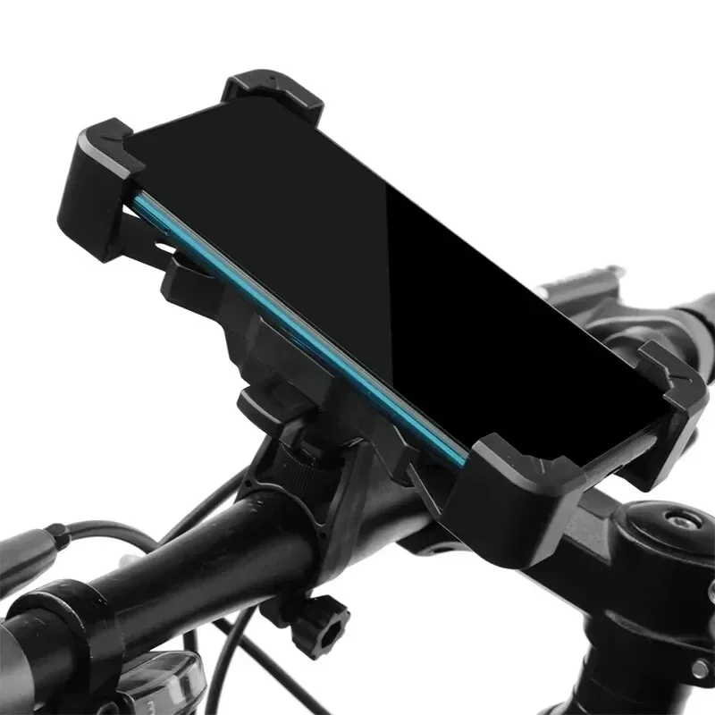 VIKEFON 360 ° Soporte giratorio para teléfono de bicicleta eléctrica para iPhone, soporte antideslizante para bicicleta de montaña y motocicleta - imagen 4