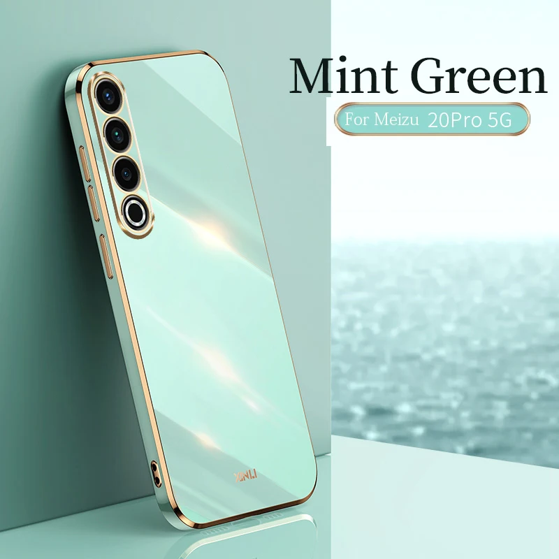 Funda de TPU suave para Meizu 20 Pro, carcasa antihuellas, protección para cámara, 5G - imagen 3