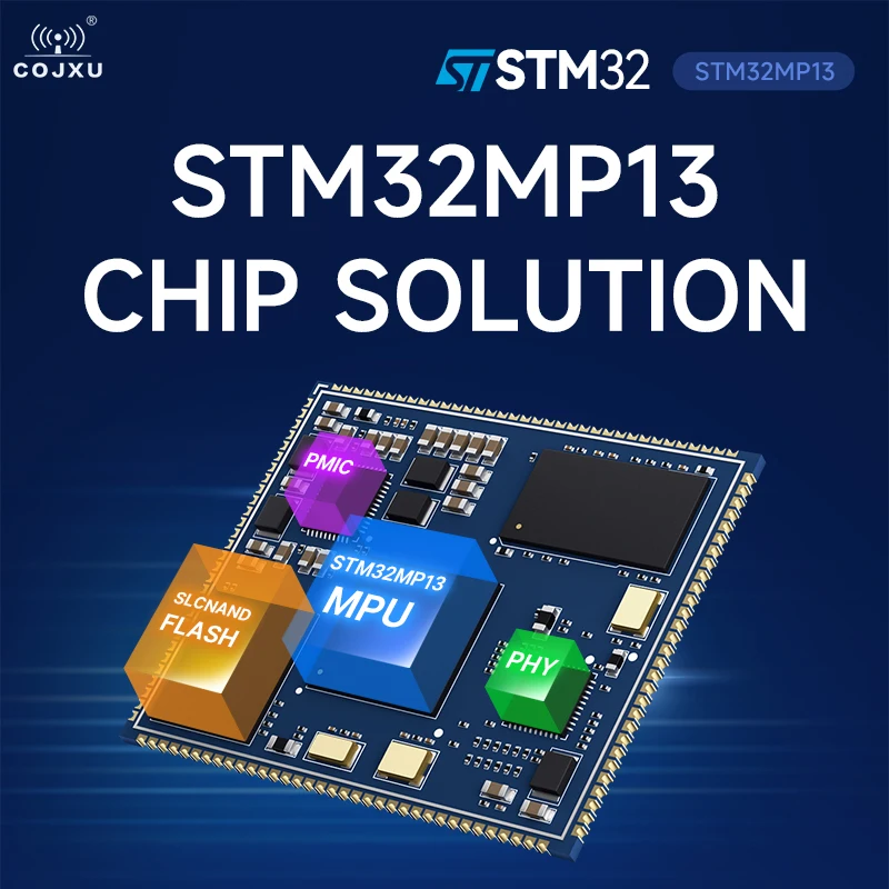 Sistema STM32MP13 a bordo ARM cortex A7 Linux COJXU ECK10 serie 256MB/512MB DDR3 FLASH placa central de grado Industrial - imagen 5