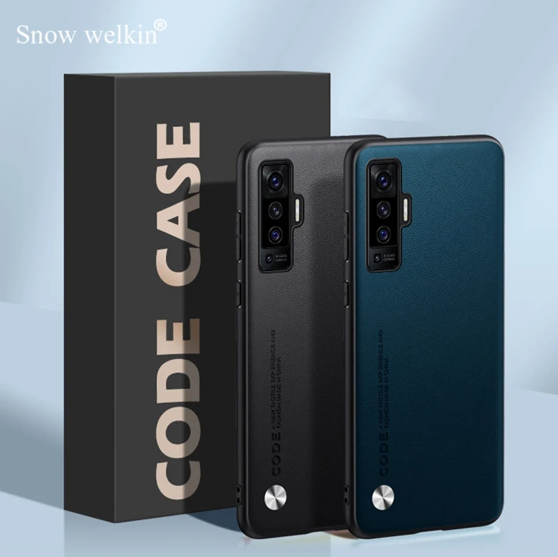 Funda de cuero PU de lujo para Vivo X50 X51 Pro, funda de silicona a prueba de golpes para Vivo X50 Pro Plus, fundas para teléfono - imagen 3