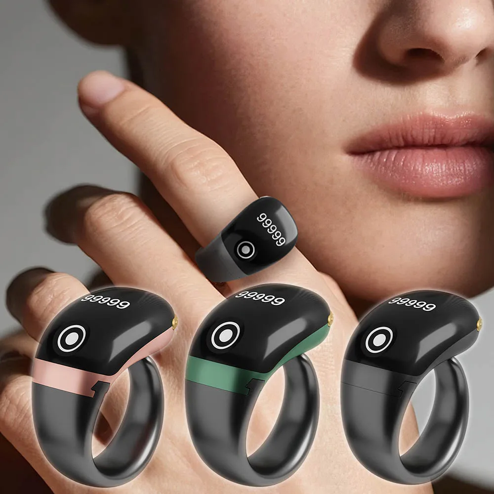 Contador electrónico S7Pro con Bluetooth, Monitor de Control por aplicación, contador de dedo inteligente Tasbih Tally, anillo musulmán Tasbeeh Zikr - imagen 2