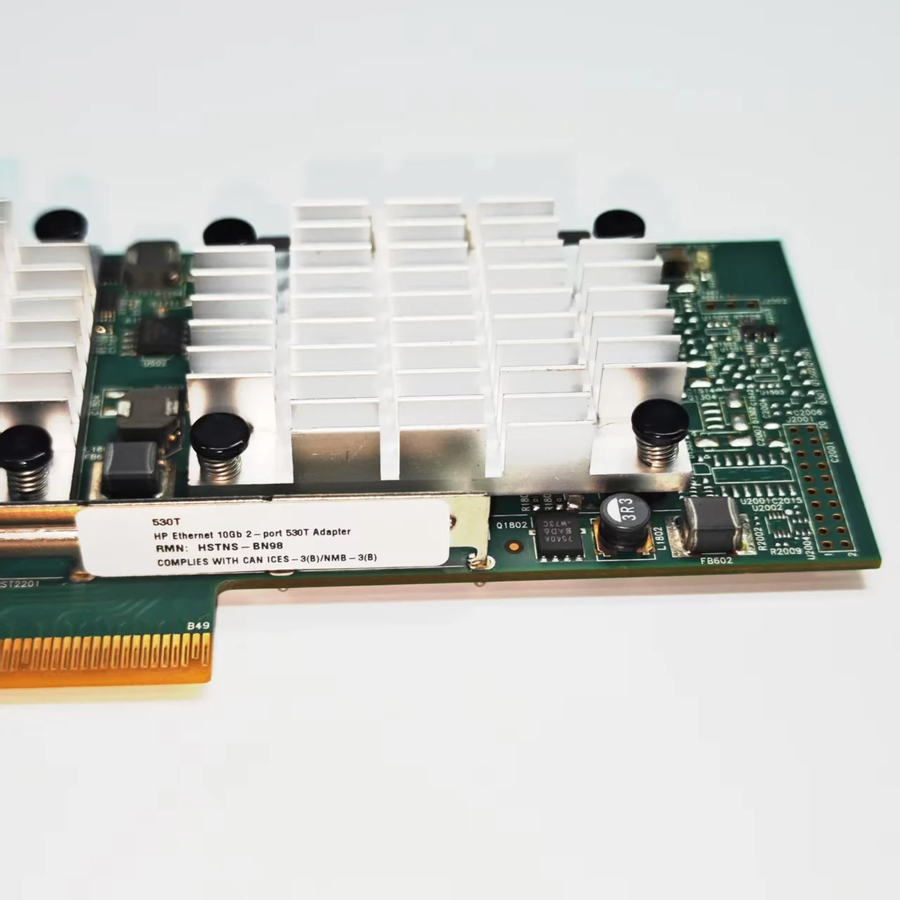 Para HPE 530T BCM957810A Chipset PCIe x8 Dual Copper RJ45 10Gbps Puerto Tarjeta de red Ethernet Compatible - imagen 3