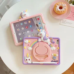 Funda Infantil iPad con Asa Giratoria y Soporte Antigolpes
