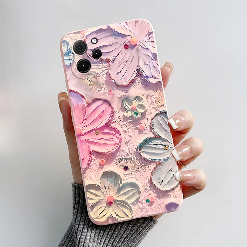 Para Huawei nova Y61 funda Huawei nova Y61 funda EVE-LX9N EVE-LX3 funda de teléfono lindo gato dibujos animados cachorro perro suave a prueba de golpes contraportada - imagen 3