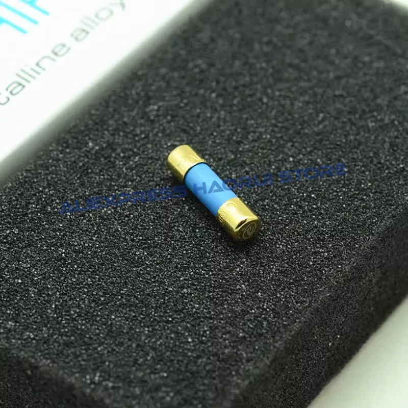 Sapphire nano-eutectic alloy 20mm Fuse 0.5A 1A 2A 3A 5A 8A Fever bile machine tube para Hifi Audio DIY AMP CD DAC DVD Tocadiscos