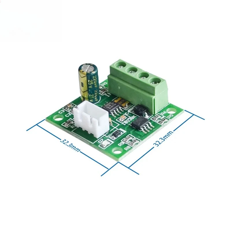 Módulo de placa controladora ajustable PWM, controlador de velocidad del Motor CC, 1,8 V, 3V, 5V, 6V, 12V, 2A, módulo de Control del regulador de velocidad de bajo voltaje - imagen 5