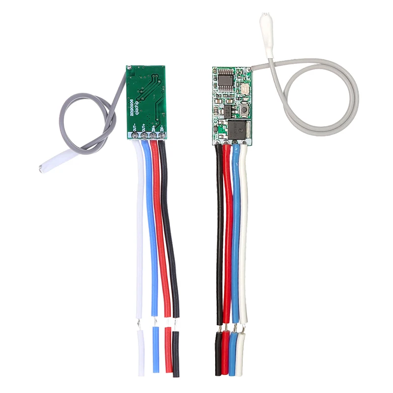 Mando a distancia RF inalámbrico, 433mhz, CC 3,6 V, 5V, 9V, 12V, 24V, 1Ch, Mini interruptor de relé, controlador de lámpara LED, Micro receptor, transmisor DIY - imagen 3