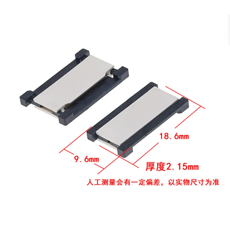 Placa de extensión de Cable plano Flexible FPC FFC, 5 uds., paso de 0,5mm, 24 30 40 50 60 pines 24P 30P 40P 50P 60P, conector para LVDS DIY - imagen 3