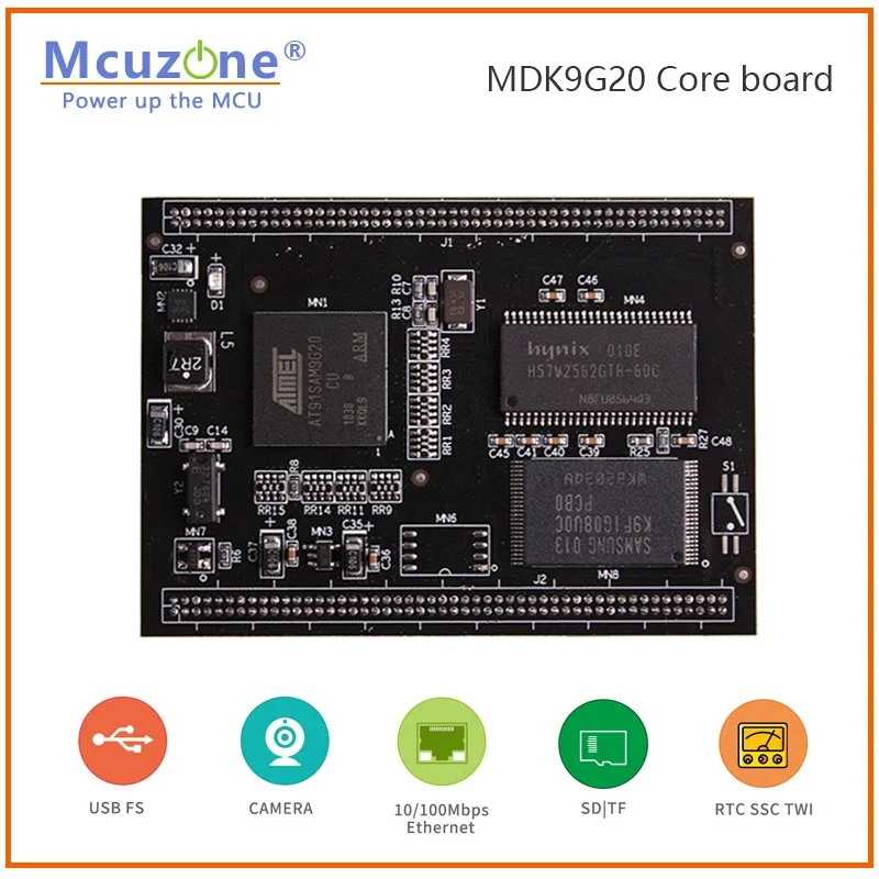 AT91SAM9G20-CU (microchip ATMEL A-RM9) CHIP USB UART SD JTAG SAM9G20 9G20 - imagen 4