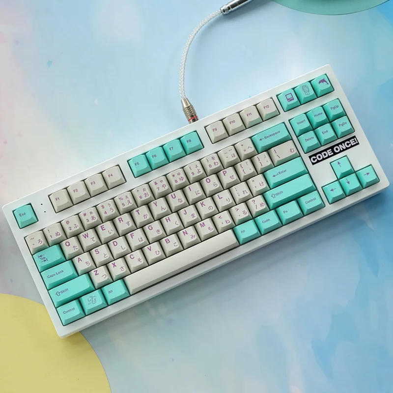 200 teclas GMK analógico sueños Keycap japonés inglés cereza perfil PBT tinte sublimación tapa de tecla para teclado mecánico MX Switch - imagen 3