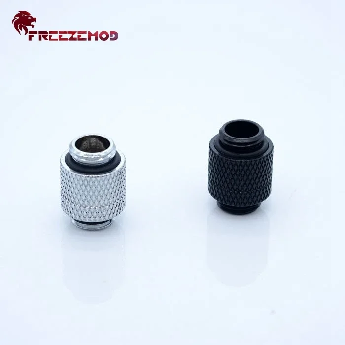 FREEZEMOD-adaptador macho doble para enfriador de agua de ordenador, accesorio de conexión de rosca externa doble desengrasante HDS-XZ14 G1/4 360 - imagen 3