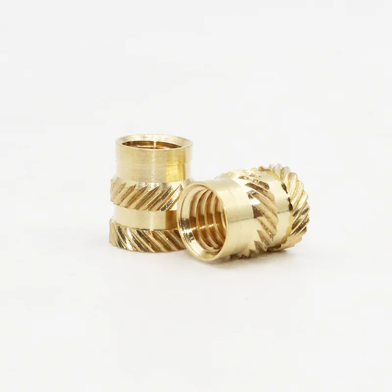 Tuerca de inserción de latón de fusión en caliente, punta de soldador, rosca moleteada de inyección, M2, M3, M4, M5, M8, accesorios de impresora 3D, Plástico - imagen 5