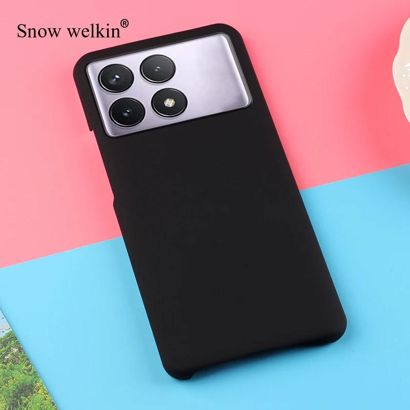 Para Poco F6 Pro funda de plástico duro mate de goma de lujo para Xiaomi Poco F6 Pro fundas traseras para teléfono - imagen 4