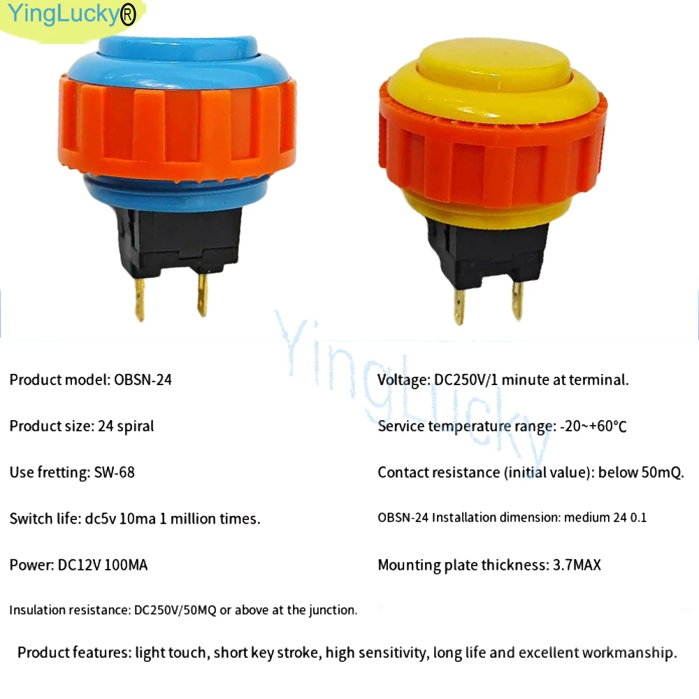 Sanwa OBSN-30 Boton Arcade 24/30 mm Original - imagen 5