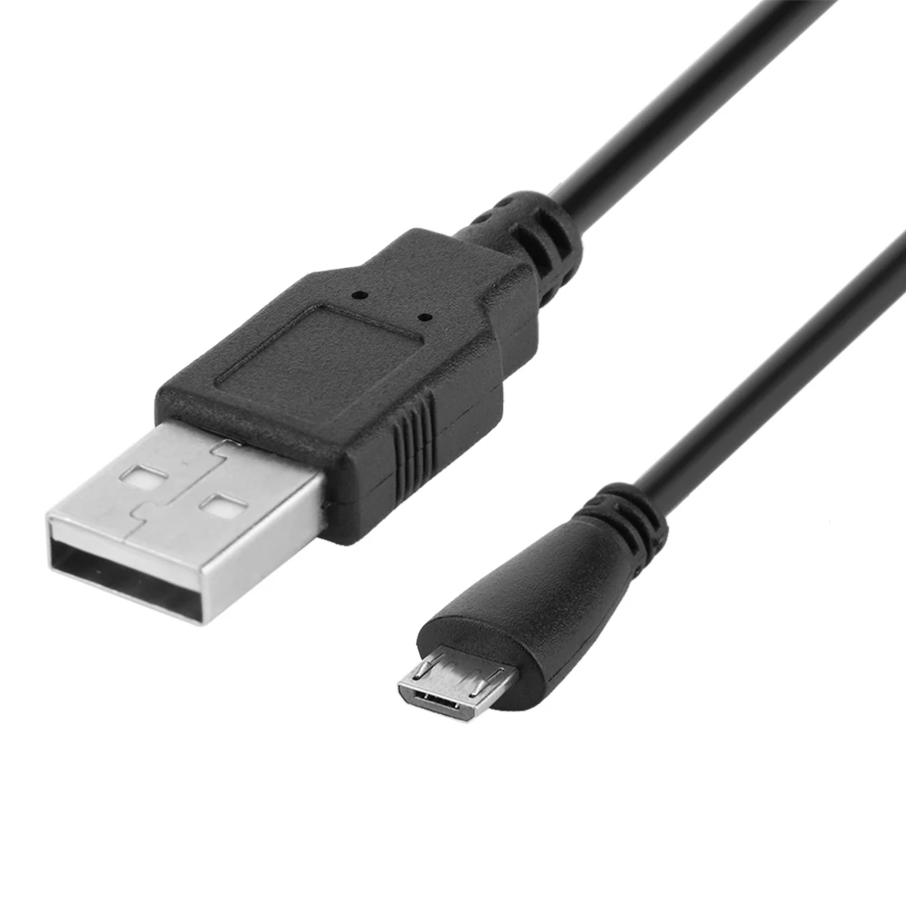 Cable de datos de carga de sincronización, Micro USB corto de 50cm, 1A, negro, para teléfono inteligente, tableta, Banco de energía - imagen 4