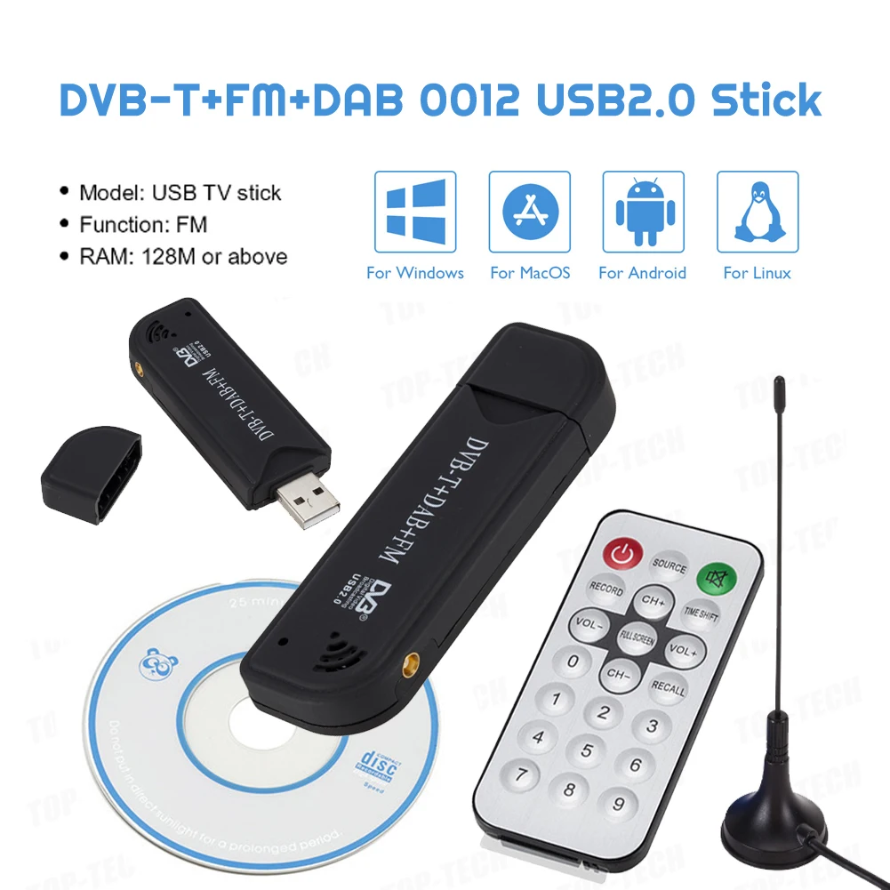 RTL-SDR A300U USB 2.0 Receptor SDR para DAB FM - imagen 2