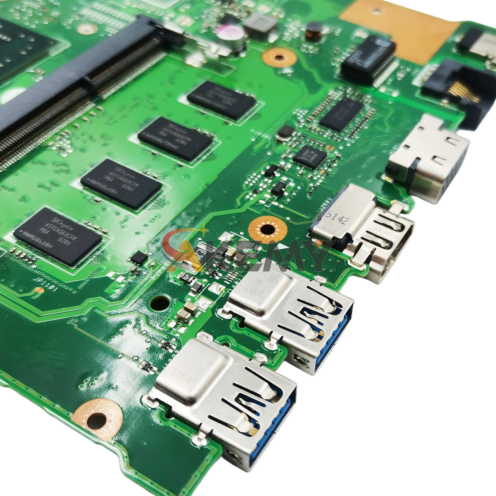 Placa base para ordenador portátil X555DA para ASUS VivoBook A555D X555DA K555D X555YI X555YA X555DG X555D con CPU A4 A6 A8 A10 A12 - imagen 4