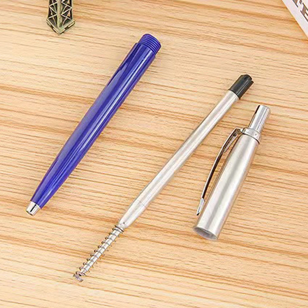 Bolígrafo, recién llegado, bolígrafo de metal comercial, bolígrafo de regalo, bolígrafo automático con núcleo de solvente - imagen 2