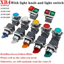 XB4 Interruptor de Botón con Luz y Reinicio Automático