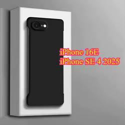 Funda PC Rígida Mate para iPhone 16E SE 4 2025 – Sin Borde Delgada