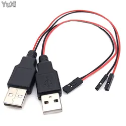 Cable USB macho a conector Dupont de 2,54 mm