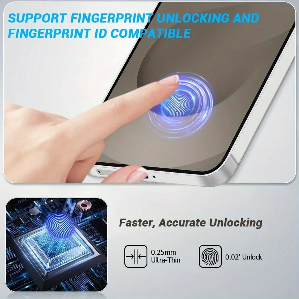 4 Uds vidrio templado Ultra transparente para Samsung Galaxy A56 A55 A36 A26 A25 A16 A13 Protector de pantalla para Samsung A15 A23 A35 A53 A73 - imagen 3