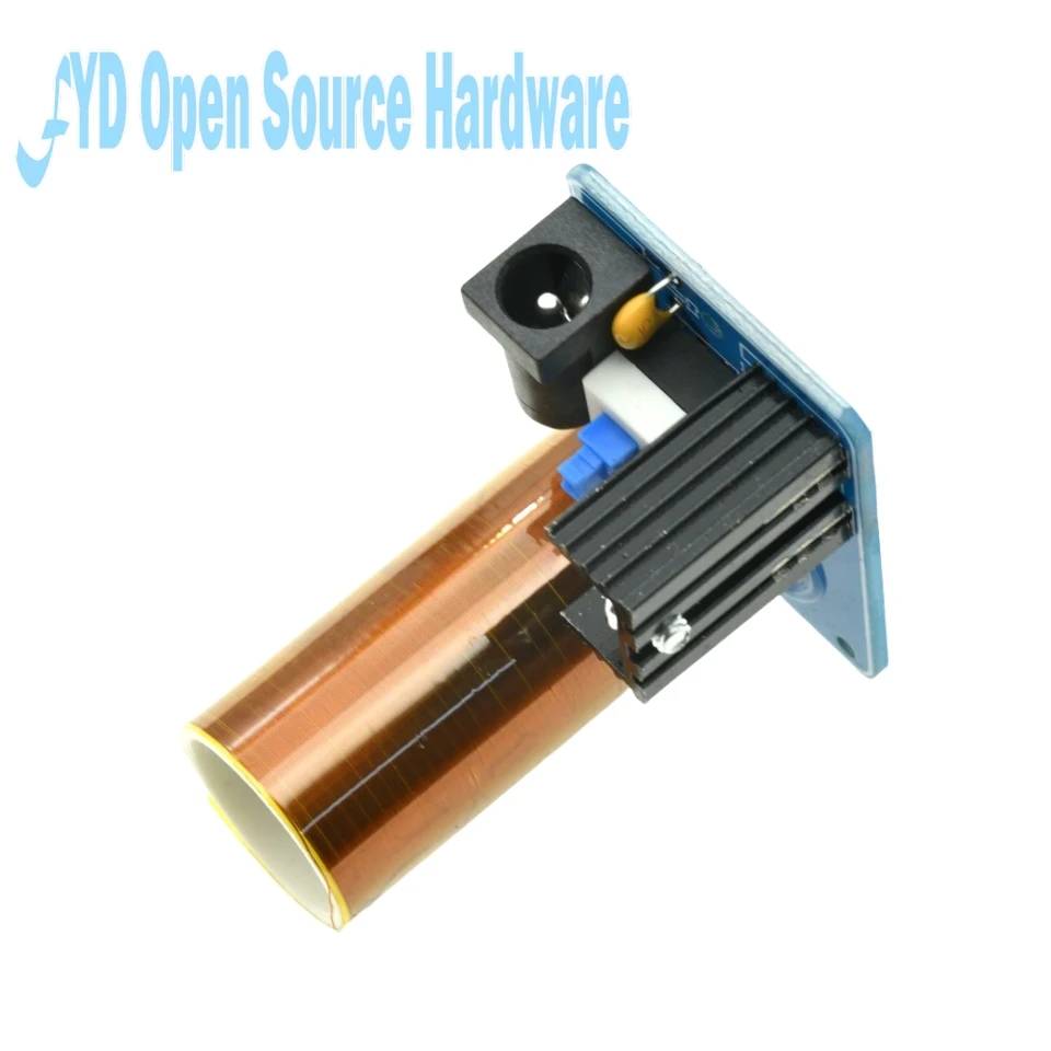 BD243 Mini kit de bobina Tesla: accesorio mágico electrónico de bricolaje para proyectos de ciencia y encendido de lámpara inalámbrica - imagen 3