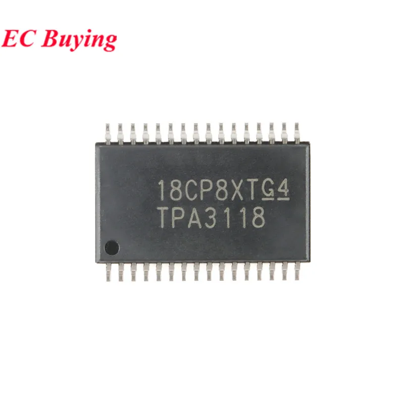 10pcs/1pc TPA3118 TPA3118D TPA3118D2 TPA3118D2DAPR HTSSOP-32 Mono Class D Audio Amplifier Chip IC New Original - imagen 3
