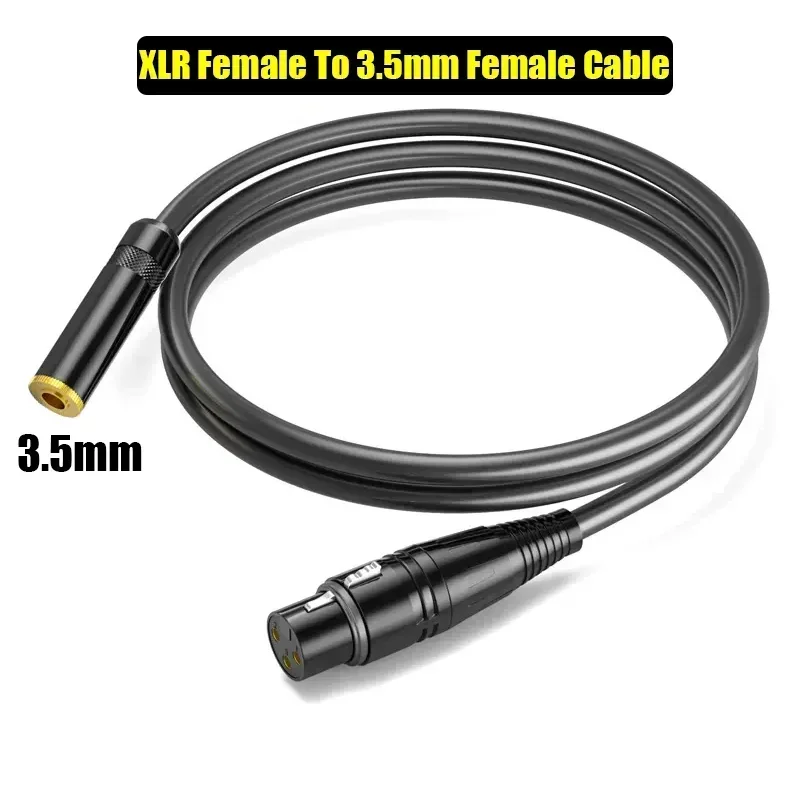 XLR(F) to 3.5mm(F)