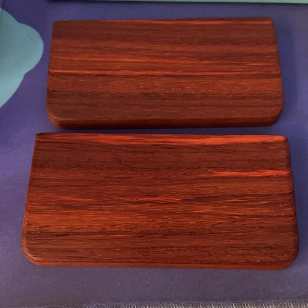 Reposamanos para teclado dividido, reposamuñecas de madera personalizado, palisandro de nogal, soporte de mano de madera maciza, teclado mecánico para Gamer Palm Stree - imagen 3