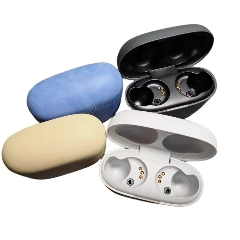 Funda cartuchera de repuesto de 4 colores para auriculares intrauditivos bluetooth Sony WF-LS900N LinkBuds S