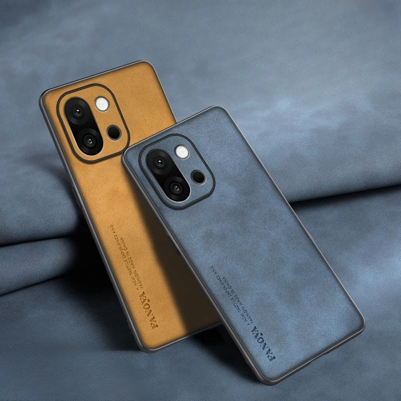 Funda para Oneplus 15 de lujo de piel de cordero mate, protección de silicona para teléfono, funda trasera anticaída para Oneplus 15 - imagen 2