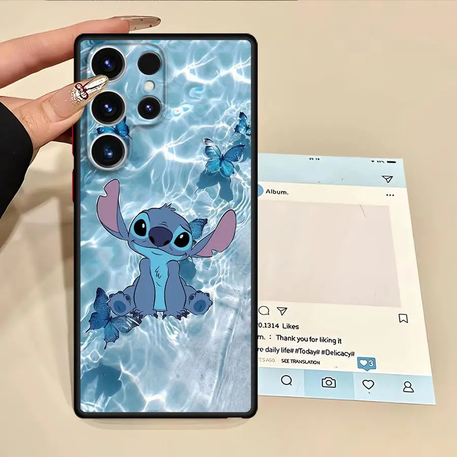 Funda de teléfono de TPU con punto de mármol de Disney para Samsung Galaxy S25 Ultra S21 5G S9 Plus S20 FE S10 + S24 Ultra S22 Plus S23 S21 - imagen 4