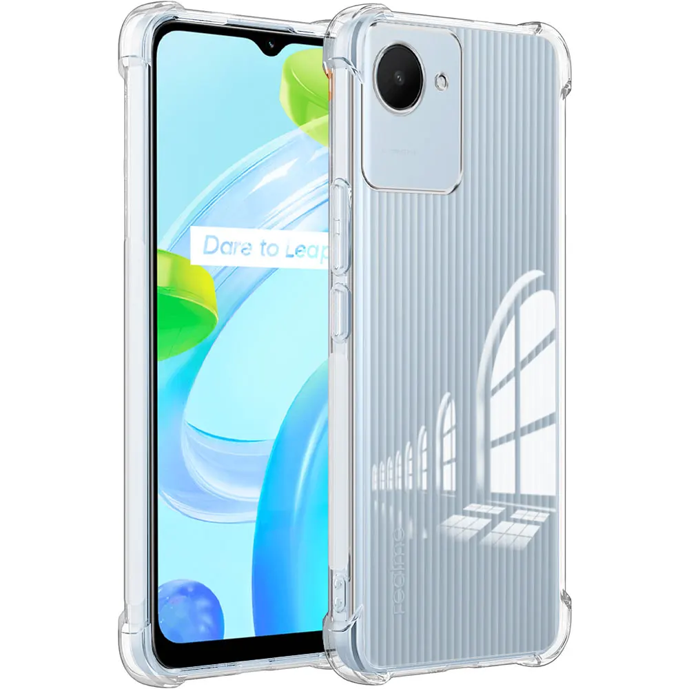 Funda de teléfono para Realme Narzo 50i Prime 30 20 funda transparente de silicona suave a prueba de golpes para Realme Narzo N53 N55 N63 Fundas - imagen 3