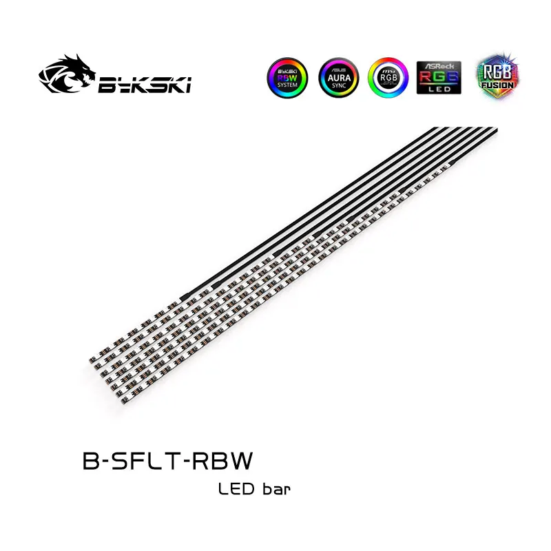 Bykski 5V 3pin A-RGB tira suave no impermeable/tira de luz LED uso para CPU GPU bloque/bomba/placa de vía fluvial reemplazo D-RGB - imagen 2