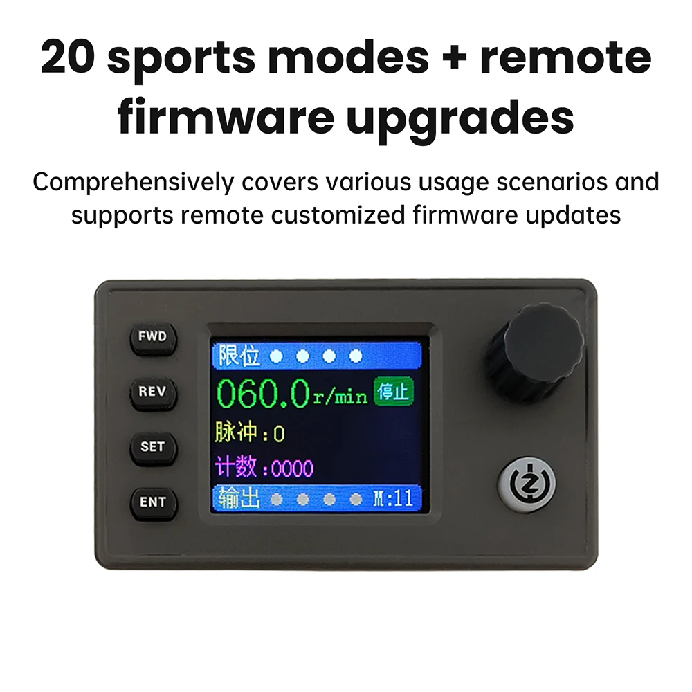 Controlador de pulso de servomotor paso a paso ZK-SMC05 con Control de velocidad hacia adelante/atrás, comunicación por aplicación de ordenador Host de 12-24V - imagen 4