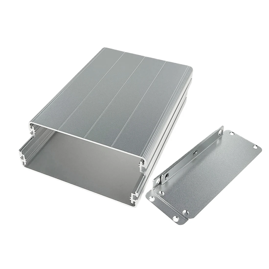 Caja de aluminio PCB extruida, 122x45x160mm, bricolaje, nuevo cuerpo dividido, instrumento de placa de circuito, venta al por mayor - imagen 3