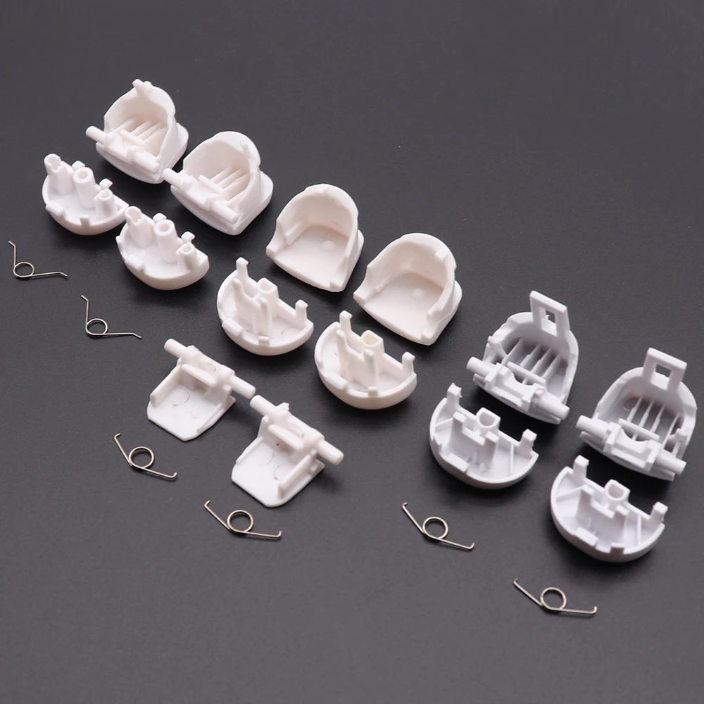 TingDong L1 R1 + L2 R2 gatillo Gamepad botón + resortes piezas de repuesto para Sony PS4 JDM 001 011 030 040 controlador - imagen 2