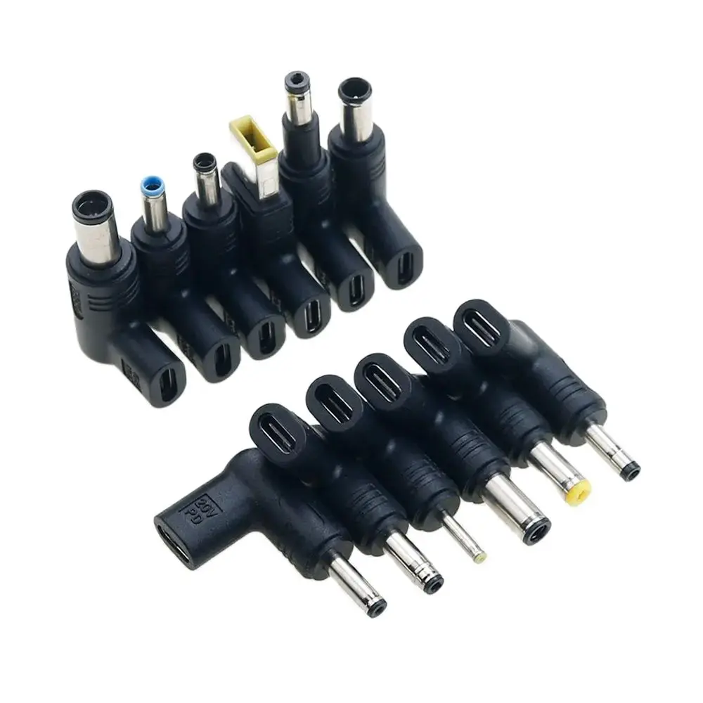 1 ​ Banco de energía para ordenador portátil USB tipo C PD de 00W, convertidor de cargador para portátil para Asus, Lenovo, Hp, Dell, Samsung, conector adaptador de corriente CC - imagen 2