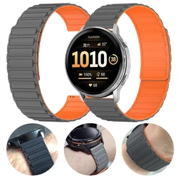 Garmin Venu 2/3/4, correa magnética de silicona de 22 mm