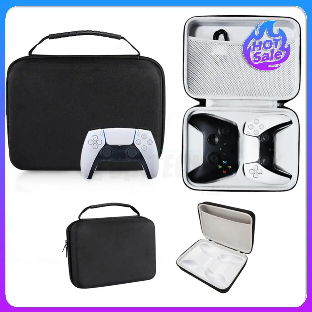 Estuche de transporte para controlador de juego Dual, resistente al desgaste, bolsa de almacenamiento Universal para controladores, bolso de almacenamiento para Gamepad para P5 P4 x-box 1 NS Pro